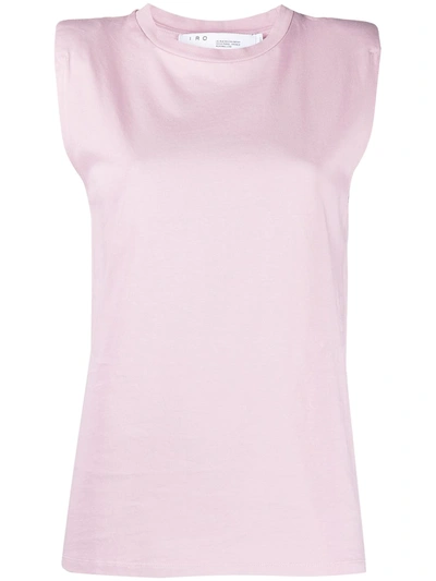 Shop Iro Padded Tank Top In Pink