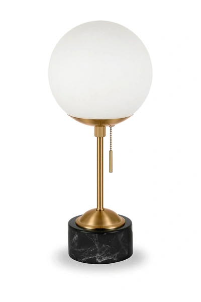 Shop Addison And Lane Reagan Table Lamp Brass/marble