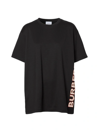 Shop Burberry Carrick T-shirt In Black