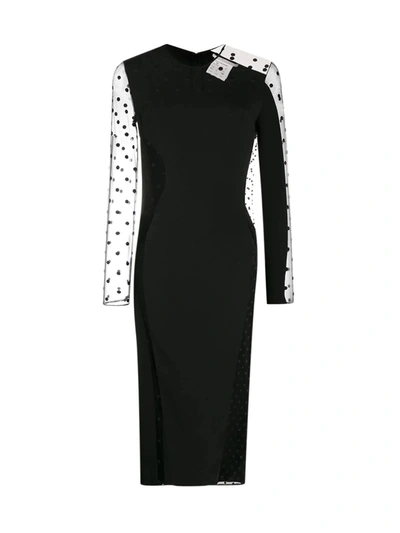 Shop Stella Mccartney Arielle Dress Evening Candy In Black