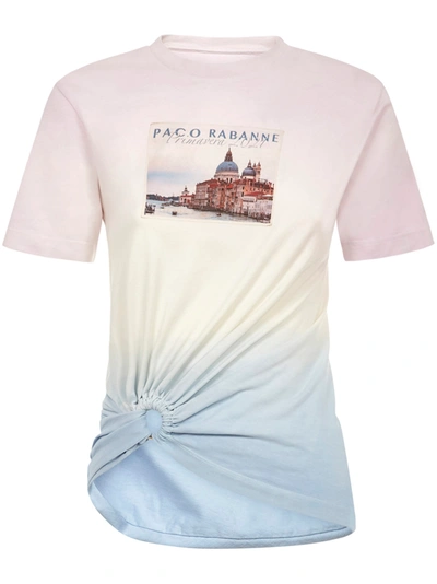 Shop Paco Rabanne T-shirt In Multicolore