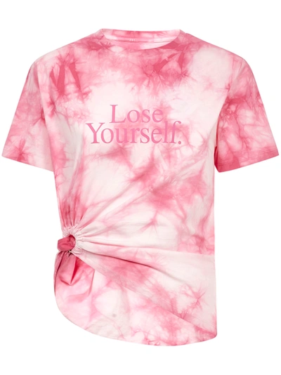 Shop Paco Rabanne Lose Yourself T-shirt In Pink