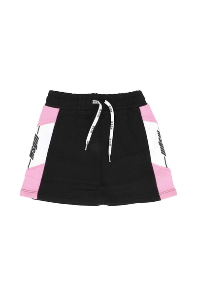 Shop Msgm Bottoms In Nero