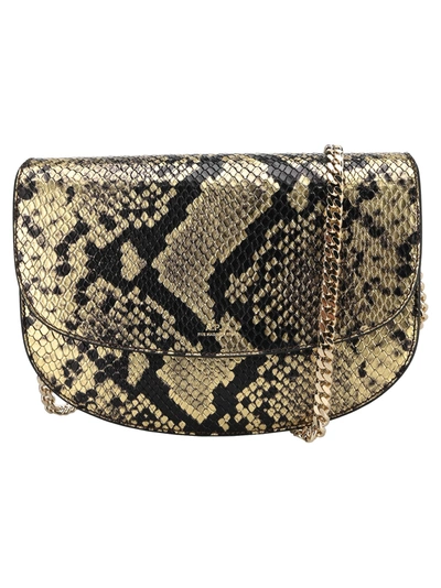 Shop Apc A.p.c. Genève Clutch On Chain In Gold