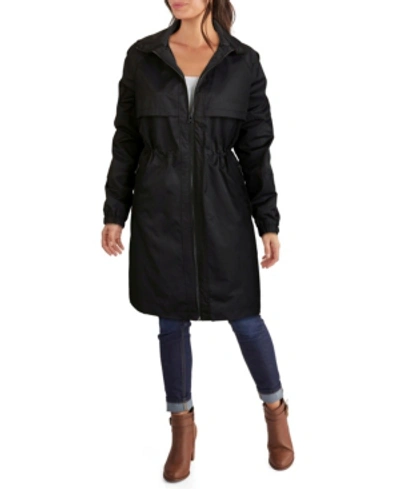 Shop Kenneth Cole Women's Rain Coat In Black
