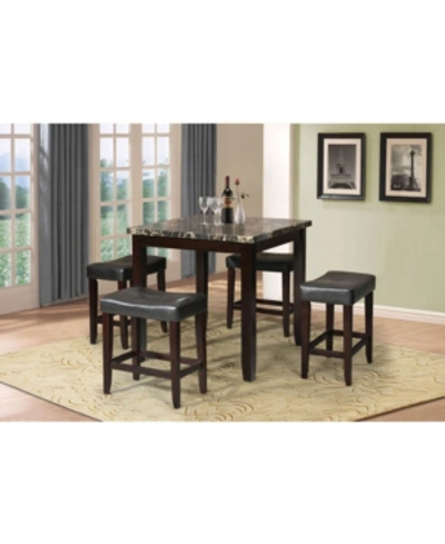 Shop Acme Furniture Ainsley 5-piece Counter Height Set