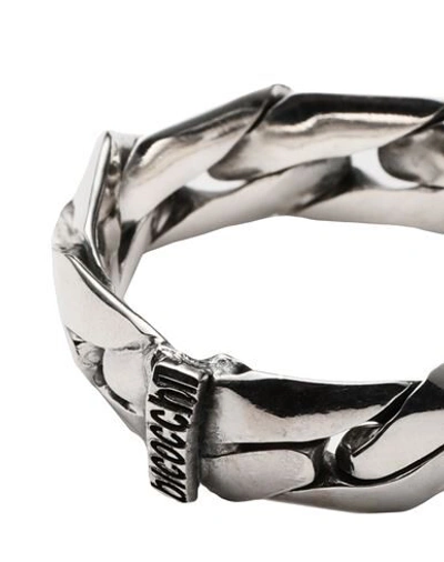 Shop Emanuele Bicocchi Chain Ring Ring Silver Size 9.5 925/1000 Silver