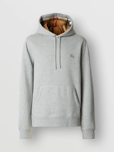 Embroidered ekd cotton blend hoodie sale