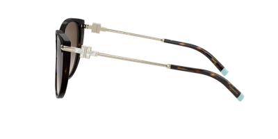 Tiffany & Co . Woman Sunglasses Tf4178f In Brown Gradient