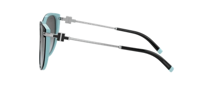 Tiffany & Co Tf4178 Tiffany T Cat Eye-frame Acetate Sunglasses In Polar Grey Gradient
