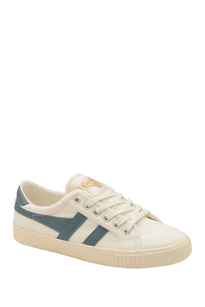Shop Gola Tennis Mark Cox Sneaker In Off White/teal