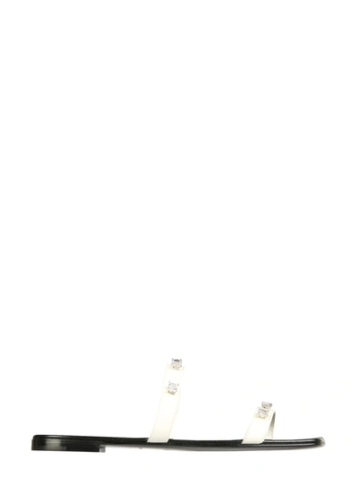 Giuseppe zanotti nuvo rock hotsell jeweled toe ring leather sandal