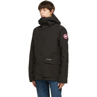Shop Canada Goose Black Lockeport Coat