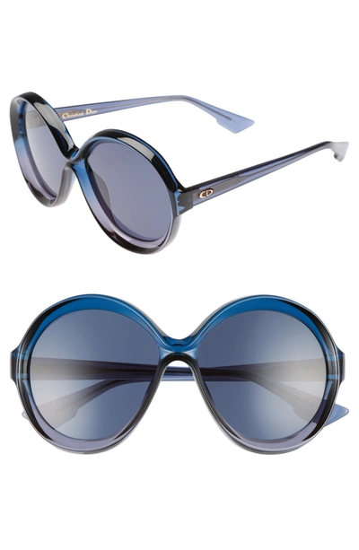 Shop Dior Bianca Round Sunglasses Sunglasses In 0pjp-ku