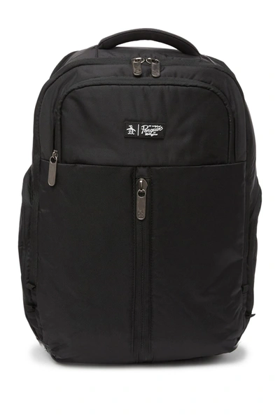 Shop Original Penguin Xeno Backpack In Black