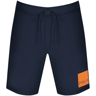 Shop Ralph Lauren Sweat Shorts Navy