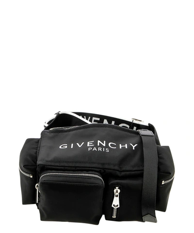 Shop Givenchy "pandora" Shoulder Bag In Black  