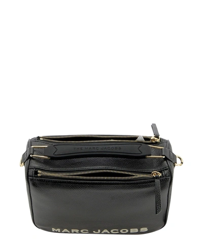 Shop Marc Jacobs "the Softbox" Handbag In Black  