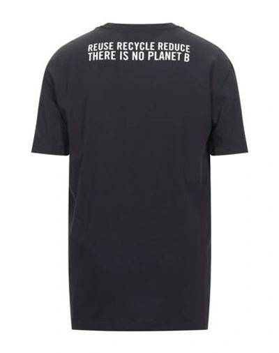 Shop John Richmond Man T-shirt Black Size L Cotton
