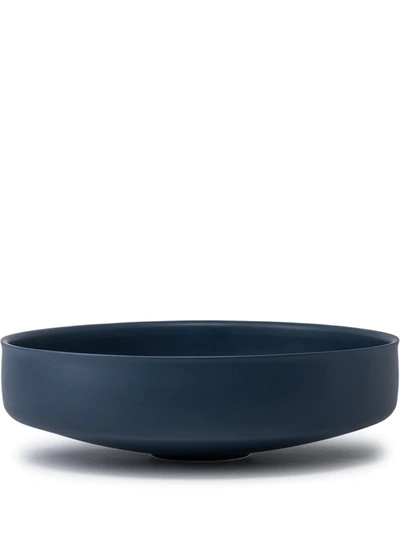 Shop Raawi Bowl 01 Serving Bowl (30cm) In Blue