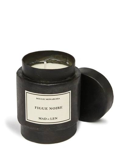 Mad Et Len Monarchia Figue Noire Soy Wax Candle In Black