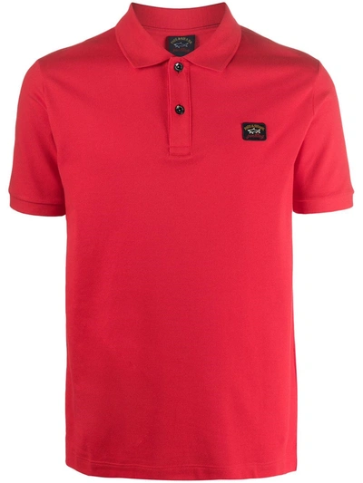 Shop Paul & Shark Polo In Red