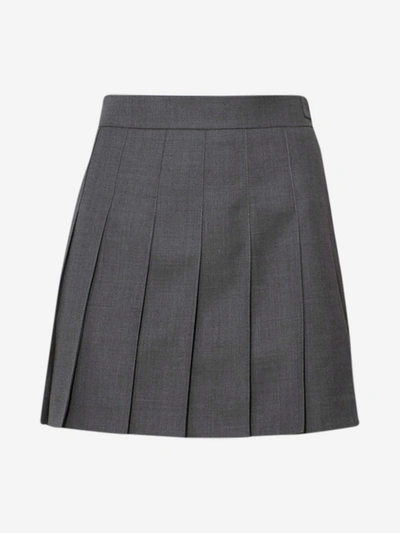 Shop Thom Browne Grey Skirt