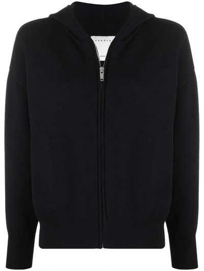 Shop Sandro Stay Cool Hoodie In Blue