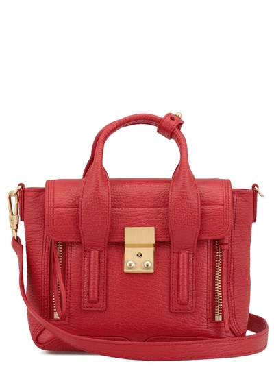 Shop 3.1 Phillip Lim / フィリップ リム Pebbled Leather Bag In Red