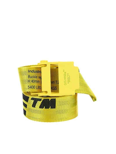 Shop Off-white Industrial 2.0 Belt In Yellow