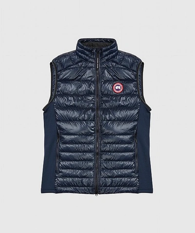 Shop Canada Goose Hybridge Lite Gilet Vest In Navy