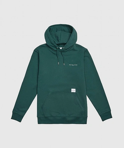 Shop Mki Miyuki Zoku Signature Chest Logo Hoody In Green