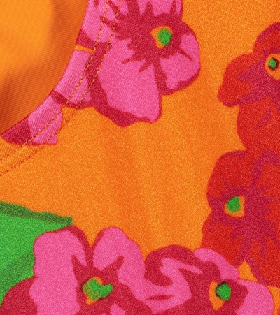 Shop Zimmermann Riders Floral Bikini Bottoms In Multicoloured