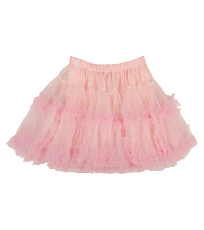 Shop Dolce & Gabbana Tulle Skirt In Pink