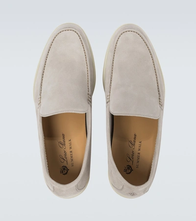Loro Piana Women's Beige Summer Walk Suede Loafers Shoes Size 39.5 UK –  Afashionistastore
