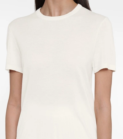 Shop Co Cashmere T-shirt In White