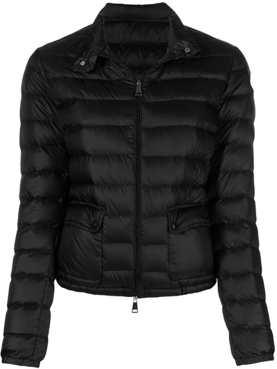 Shop Moncler Lans Puffer Jacket In Black