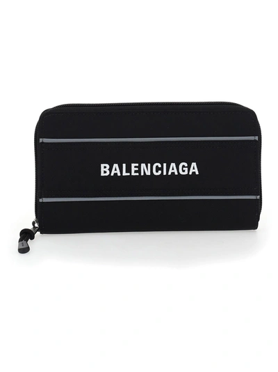 Shop Balenciaga Men's Black Other Materials Wallet