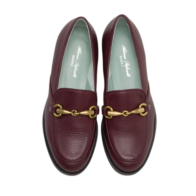 Shop Adriano Stefanelli Victoria In Burgundy