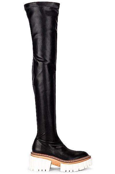Shop Stella Mccartney Emilie High Boots In Black