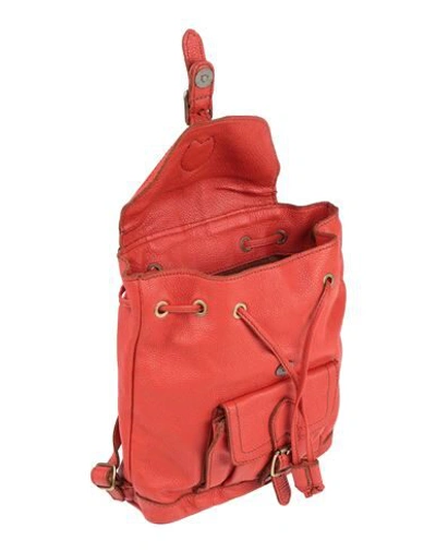 Shop Caterina Lucchi Backpacks In Orange