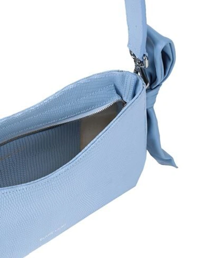 Shop Blame Lilac Handbags In Sky Blue