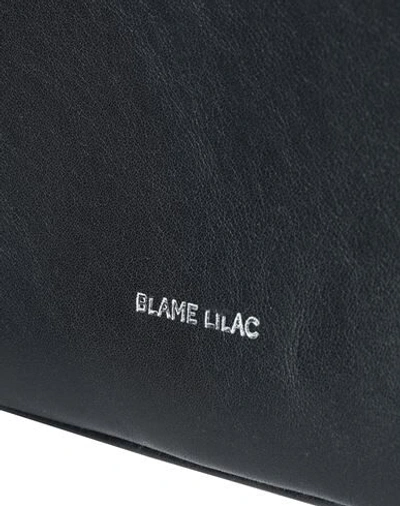 Shop Blame Lilac Handbags In Black