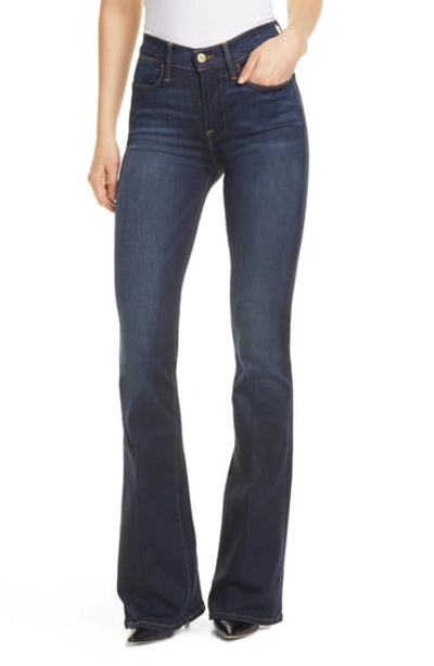Shop Frame Le High Flare Jeans In Wythe