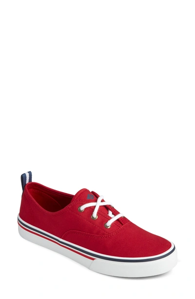 Shop Sperry Crest Cvo Sneaker In Red