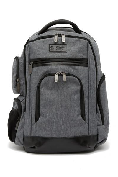 Shop Original Penguin Fletcher Backpack In Grey