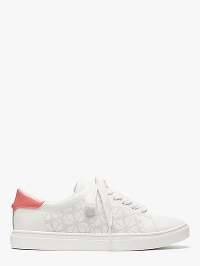 Shop Kate Spade Audrey Sneakers In Optic White/peach