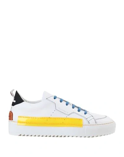 Shop Attimonelli's Sneakers In White