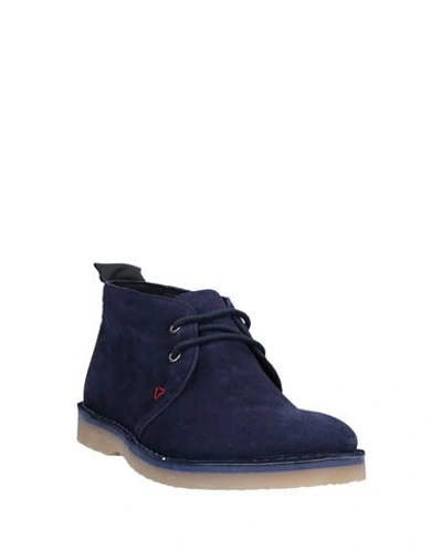 Guess Ankle Boots In Dark Blue