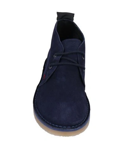 Guess Ankle Boots In Dark Blue